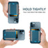 HiWe for MagSafe Wallet, Magnetic Card Holder for iPhone 15/14/13/12 Series, Slim Leather Wallet, RFID Blocking