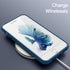 JETech Silicone Case for iPhone 6s/6, Silky-Soft Touch Full-Body Protective Shockproof Cover, Blue Cobalt