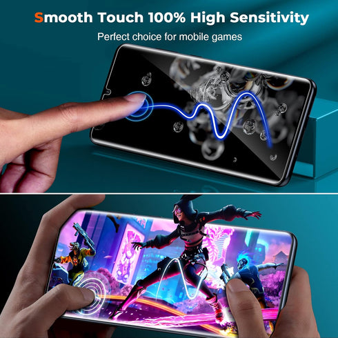 LK 3 Pack TPU Film for Samsung Galaxy S20 Ultra Screen Protector (Not Glass), Bubble Free, Case Friendly, HD Clarity
