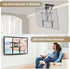 woiron 2 Vertical VESA Extender Plate Bracket Kit, TV Mount Extension Bracket Designed for Low VESA Pattern TVs