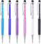 OKRAY 6 Pack Stylus Pens for Touch Screens - Ballpoint Pen with Stylus Tip, Compatible with iPad/Tablet