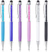 OKRAY 6 Pack Stylus Pens for Touch Screens - Ballpoint Pen with Stylus Tip, Compatible with iPad/Tablet