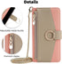 Asuwish iPhone 11 Pro Wallet Case: Pink Flip Cover with Screen Protector, Card Holder, Crossbody Strap & Stand.