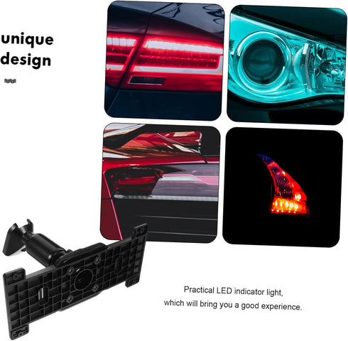 1 Set Vehicle Driving Recorder Dashcam Rear View Camera Mirror Dash Cam Mirror Mount Rear View Mirror Dash Cam Mount Holder Dash Cam Mount Replacement Aluminum Alloy Base