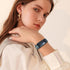 Stretchy Bands Compatible with Fitbit Charge 5, Adjustable Elastic Straps Wristbands Accessories Replacement for Fitbit
