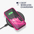 kwmobile Case for Apple iPhone 12 mini, TPU Silicone Phone Cover with Soft Finish in Neon Pink