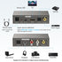 3 1 Dolby LPCM HDMI ARC to RCA Audio Converter in Digital to Analog Audio Converter with Optical Coaxial ARC Input