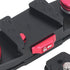 Acouto 1/4 Inch Quick Release Waist Belt Clip Mount with Anti Shake Design, V Plate for Mirrorless Camera Screw, Easy
