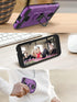 Jeylly Coolpad Legacy SR Case, Heavy Duty Shockproof Dual Layer Hard PC Soft TPU, Magnetic Ring Car Mount Cover