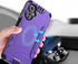 TJS Boost Mobile Celero 5G 2024 (3rd Version) Case, with Tempered Glass Screen Protector, Magnetic Support Hybrid