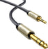 UGREEN 6.6FT 1/8 to 1/4 Stereo Cable 3.5mm TRS to 6.35mm Audio Cable for Guitar, Laptop, Home Theater
