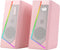 Redragon GS520 RGB Desktop Speakers - 2.0 Channel PC Computer Stereo Speaker with 6 Colorful LED Modes, Enhanced Sound