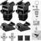 NEEWER 8 PCs Hot Shoe Mount Adapter Kit for DSLR Camera, LED Light, Microphone, Light Stand