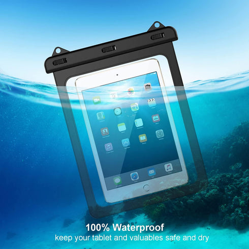 10.5 inch Waterproof Tablet Case, Dry Bag for iPad Pro 10.5, Galaxy Tab A 9.7, Kindle Fire HDX, up to 10.5 Inch