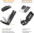 CAMOLO RIG Base,1/4" Foldable DSLR Camera L Bracket,Vertical Horizontal Switching Tripod,Arca-Swiss Srew Hole,Quick