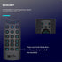 G20BTS Plus Wireless Bluetooth 5.0 Voice Backlit Remote Control for Android TV Box, Support 2.4G USB Gyroscope IR