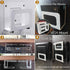 Adjustable Cable Box Wall Mount Bracket for PS4, Mini PC, Apple TV, Roku, Modems, Routers, Nintendo Switch Dock
