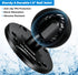 1.5" Ball Mount with Aluminum Alloy Round Plate, Universal Mounting Base with AMPS Holes for Garmin, Lowrance,