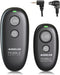 Remote Shutter Release for Canon - Wireless Control for Canon EOS R, RP, 850D, 5D Mark IV, Fujifilm XT-3
