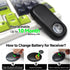 JTD 2 1 Keychain,85dB 131ft Key Finder Locator with Sound, Remote Finder - Receivers, Car Tracker Loud, Range Tracker