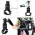 ChromLives Bike Mount for GoPro, 360 Degree Rotation Handlebar Mount for Mountain Bicycle/Motorcycle, Action Camera