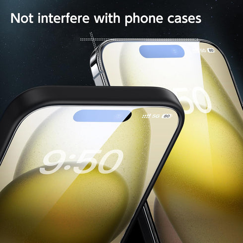 SmartDevil Tempered Glass Screen Protector for iPhone 15 (6.1 Inch) - 3 Pack, HD Clear, Easy Installation, Dust &