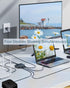 Ethernet Splitter 1 to 4, 1000Mbps High Speed Ethernet Cable Splitter with LAN Cable for 4 Devices