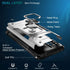 IKAZZ for Galaxy A51 4G Case with Screen Protector, Dual Layer Anti-Slip Rugged Protective Cover with Kickstand