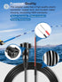 yourour 720085-1 6 PC12 8-Pin Humminbird Power Cable Feet, Power Cord Compatible with Solix and Onix Series All Models