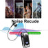 Retractable Wireless Headset, Stereo Earphone V5.0 Noise Cancelling Mic, Comfortable Hands-Free Headset for Sports and