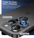UltraGlass UNBREAK TOP 9H+ Glass for iPhone 14 Pro Max/14 Pro, Military Grade Shatterproof Camera Lens Protector (Deep