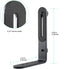 Metal Aluminum Alloy L-Shape Camera Flash Bracket for DSLR & SLR