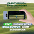 Portable Power Bank with Built-in USB-C Connector, 5,000mAh Portable Charger, LCD Screen for Battery Display, Fast