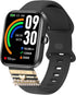 Compatible with TOZO S3 Smart Watch Band, New Soft Silicone Sport Replacement Straps Compatible for TOZO S3 1.83 Inches Smart Watch