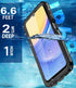 Samsung Galaxy A15 5G Case, Waterproof with Built-in Screen Protector, 360° Full Body Shockproof Heavy Duty (Black)