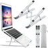 Leeboom Laptop Stand for Desk, Ergonomic Design Adjustable Aluminum Foldable Portable Computer Stand,