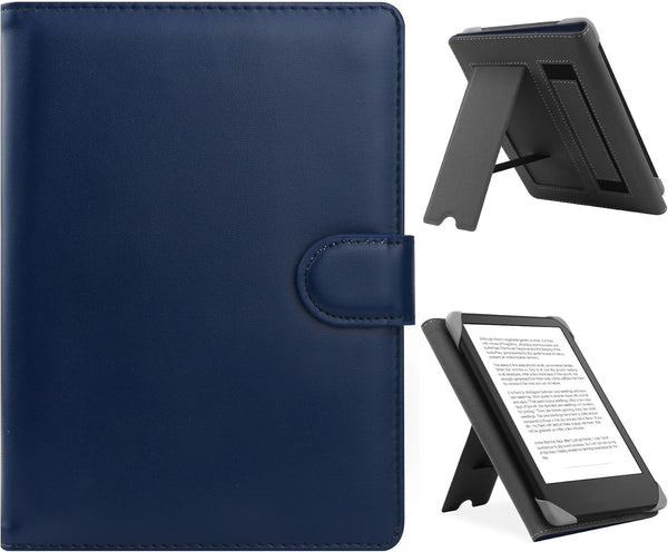 HoYiXi Universal Case for 6.8",7" eReader,Compatible with Kindle/Kobo Clara HD/Kobo Clara 2E/Paperwhite/Pocketbook/Tolino eReader,Leather
