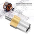 6V 60 RPM/100 RPM/300 RPM/600 Toy(300RPM) DC RPM Micro Speed Reduction Motor Micro Metal Gear Box for RC Car Robot DIY