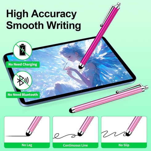 YITIAOXIAOYU 20 Pack Screens,10 Stylus Pen,Stylus Pen for Touchscreen High Precision and Sensitivity for Everyday