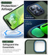 iPhone 15 Pro Case, Alpine Green - Slim Shockproof, Military-Grade, Translucent Matte, Strong Magnetic, MagSafe