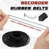 100 40-135 mm Cassette Cassette Drives(1mm Kanayu Pcs Recorder Rubber Belts Square Tape Machine Repair Maintenance Mix