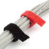 Fire Retardant Reusable Cable Ties Roll, Heat Resistant Ties, 1/2" Wide, 16 Feet Long - Black