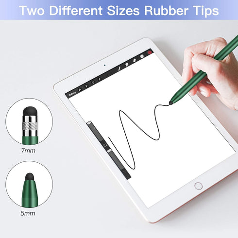 StylusHome Replacement Rubber Tips, 20 Pcs for StylusHome 2-in-1 Rubber Tips Universal Stylus Pens Only
