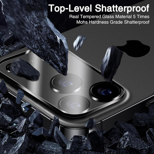 3 Pack 17 9H Wiaocit Tempered Glass Camera Lens Protector for iPhone Pro Max, Hardness, Anti-Scratch, Case Friendly