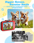 Kids Camera with 3.5 Inch Screen, One Button Operation, Digital Snaps, Magnification Shot Mode, Selfie Toy Camera for
