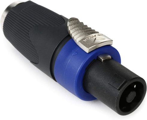 Hosa NA4LJX Neutrik Speaker Adaptor, 1/4 in TS to speakON
