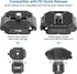 ULANZI New Version F38 Quick Release Plate 2-in-1, FALCAM F38 QR Plate Camera Tripod Mount Adapter (Top Plate, Base