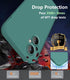 OnePlus Nord N20 5G Case, Dark Green, Silicone Liquid Soft Smooth Touch Shockproof Thin Cover