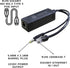 WiFiX 48V 12V 3A 10M/100M/1000M/2500M 2.1mm Active PoE Splitter | to | PoE+ - Support, Power Plug Tip for Outdoor
