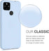 kwmobile Case Compatible with Google Pixel 4a 5G, Soft Slim Protective TPU Silicone Cover - Light Blue Matte